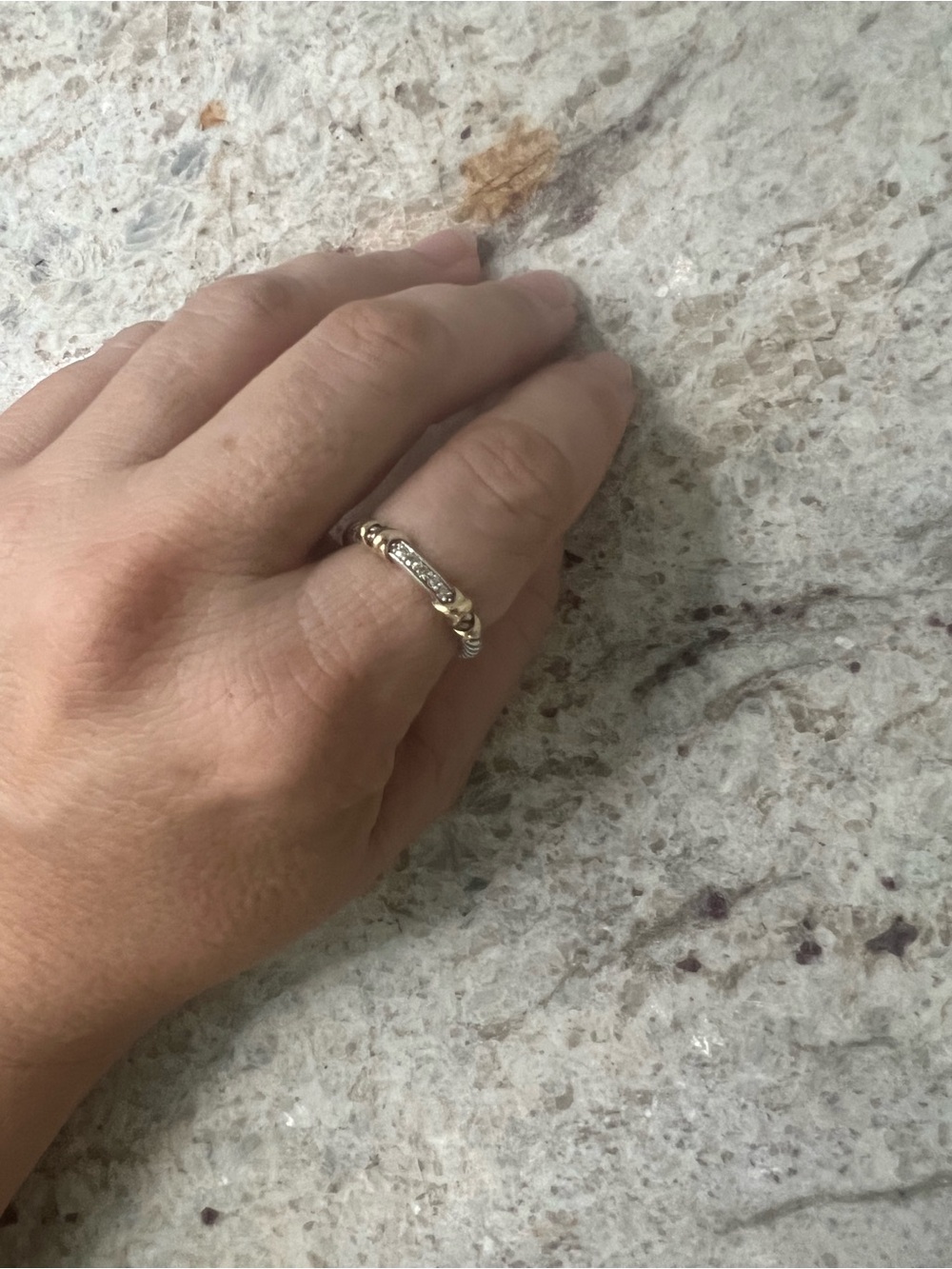 David Yurman Petite Helena Ring size 6